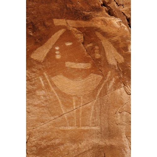 Utah Petroglyph rock art at Dinosaur NM